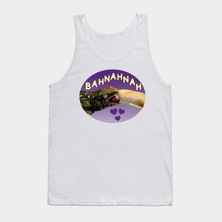 Muriel Loves Bahnahnah (purple color) Tank Top